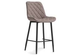 Барный стул Баодин Б/К латте / черный (50x56x101)