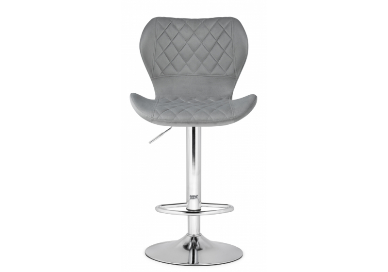 Барный стул Porch chrome / gray (46x49x88)