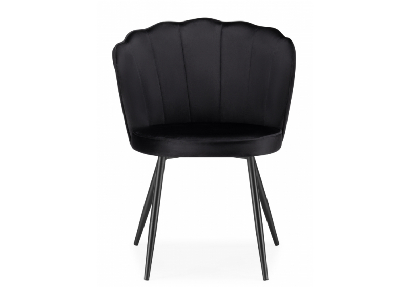 Стул на металлокаркасе Coral black (61x60x78)