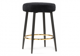 Барный стул Plato black fabric (43x43x65)